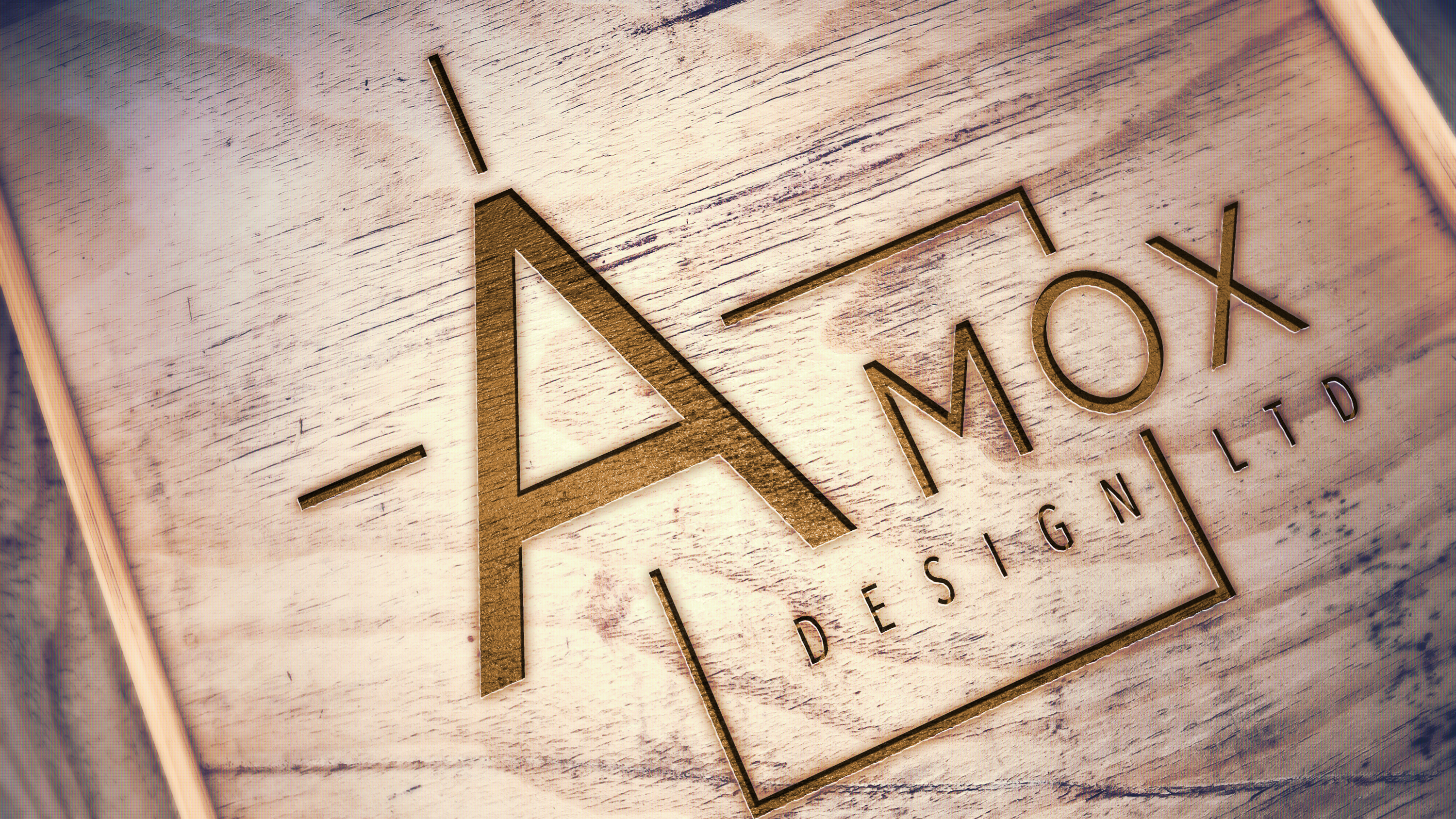 Engraved Wood Logo